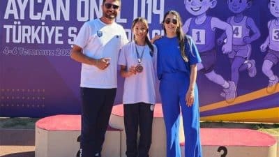 Aycan Önel U14 Türkiye Atletizm Şampiyonası, Eskişehir’de gerçekleştirildi. Şampiyonaya Gençlik