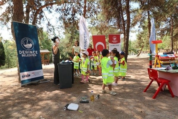 Derince Belediyesi, ‘Minik Eller ile Çevre Şenliği’ etkinliğine ev sahipliği