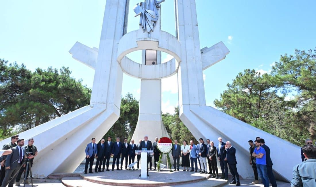 İYİ Parti Genel Başkanı Müsavat Dervişoğlu, Edirne programı kapsamında Lozan