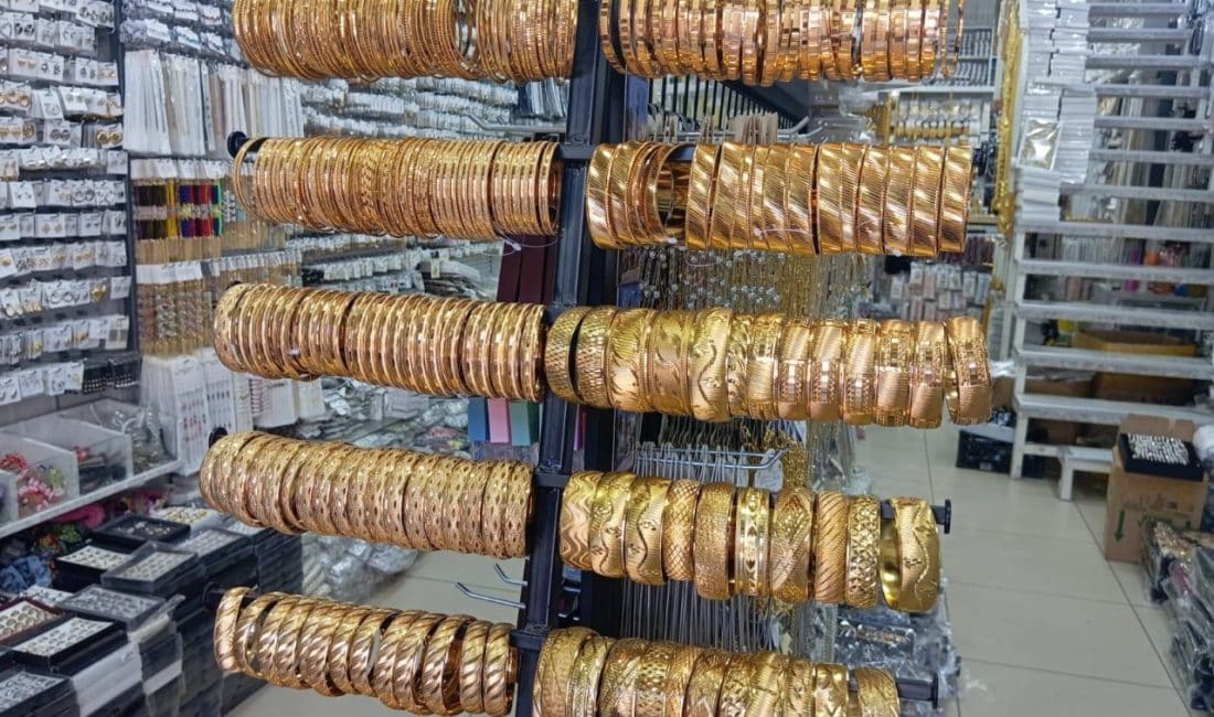 Altın fiyatlarının yükselmesiyle birlikte Diyarbakır’da düğün sezonunun vazgeçilmez unsurlarından biri