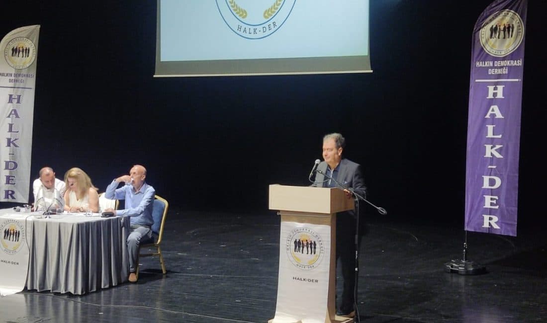 Halkın Demokrasi Derneği tarafından düzenlenen “Kentsel Dönüşüm” konulu panel, Sezai