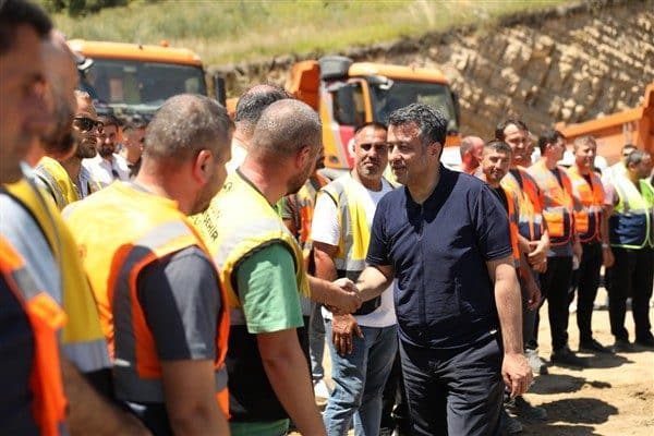 Samsun Büyükşehir Belediyesi kent genelinde trafik akışını rahatlatmak, ulaşım güvenliğini