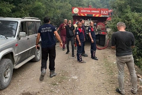 Hatay’ın Dörtyol ilçesine bağlı Kırmızı Burun ve Çökek Yaylası mevkilerinde