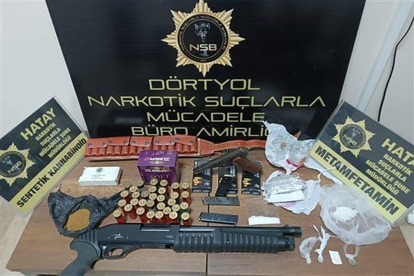 Hatay Emniyet Müdürlüğü ekipleri, uyuşturucu madde ticaretine yönelik sürdürdüğü çalışmalar
