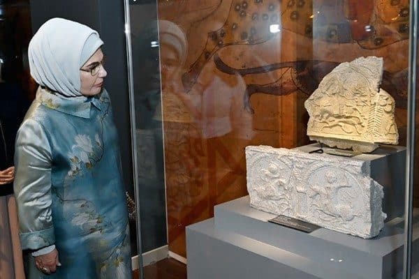 Cumhurbaşkanı Recep Tayyip Erdoğan'ın eşi Emine Erdoğan, Anadolu Selçuklu Devleti'nin
