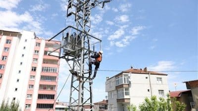 Yaklaşık 9 bin metre uzunluğundaki Enerji Nakil Hattı Projesi, Samsun’un
