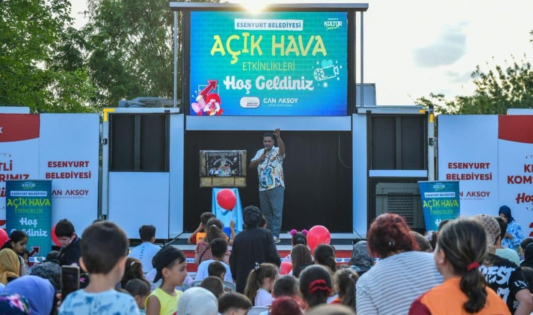 İlk etkinlik, Necmettin Erbakan Parkı’nda gerçekleştirildi. Etkinlik alanında kurulan sahnede
