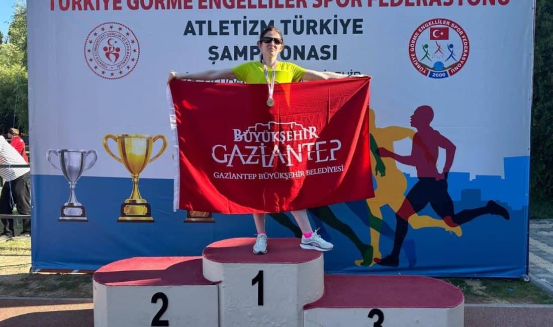 Türkiye Görme Engelliler Spor Federasyonu tarafından Eskişehir’de düzenlenen şampiyonada Büyükşehir