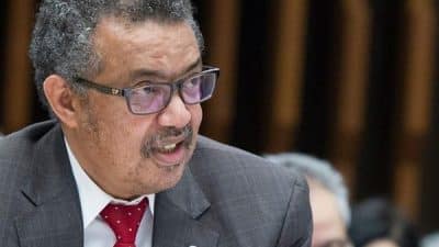 Dünya Sağlık Örgütü (DSÖ) Genel Direktörü Dr. Tedros Adhanom Ghebreyesus,
