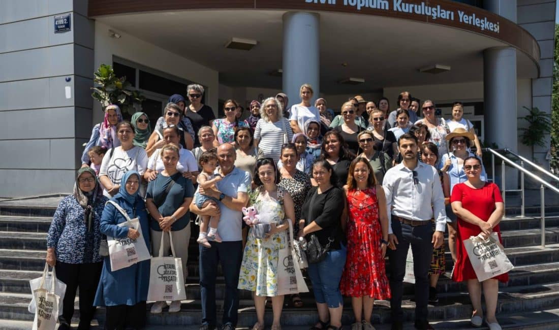 Bornova Belediyesi, kent bostanlarında üretim yapan kadınlara yönelik olarak “Çocuklar