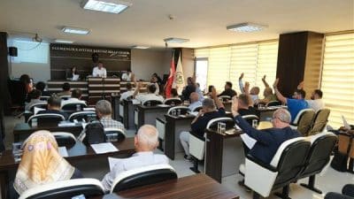 Giresun Belediye Başkanı Fuat Köse başkanlığındaki oturumda gündem maddeleri görüşülerek