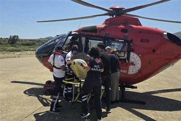 2 Temmuz'da saat 09:50’de göğüs ağrısı şikayetiyle Gökçeada Devlet Hastanesi
