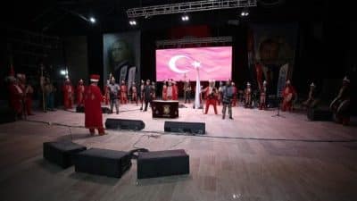 HBB Kisecik Yerleşkesi Amfi Tiyatro Alanı’nda düzenlenen 15 Temmuz Demokrasi