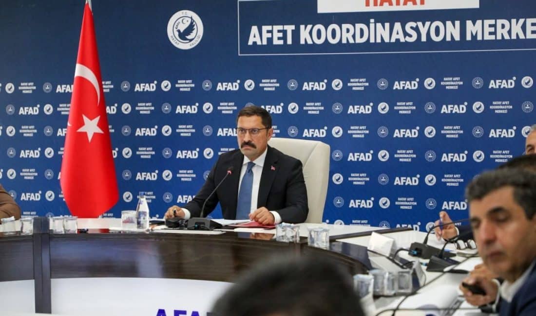 Hatay Valisi Mustafa Masatlı başkanlığında düzenlenen İl Koordinasyon Kurulu Toplantısı’nda,
