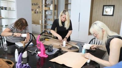 Kirazlimanı’nda faaliyete başlayan işletmede her ayın belirli günlerinde workshop (Fikir