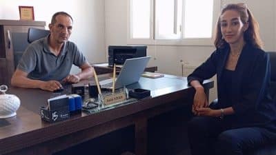 Ziyaret kapsamında, gazetenin sahibi Salih Siyah ile yerel medyanın durumu