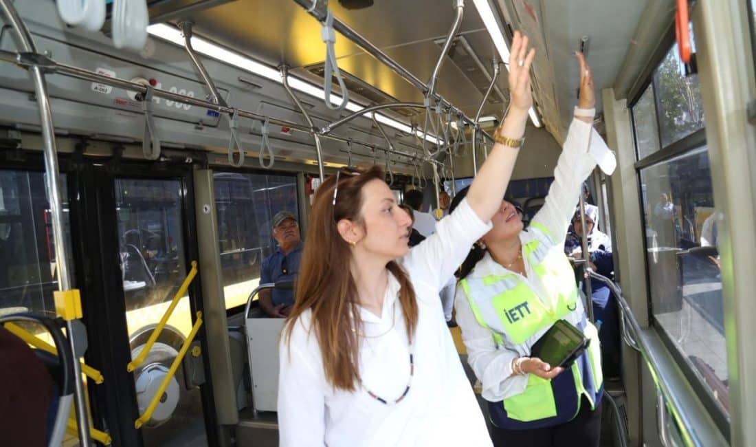 İstanbul Büyükşehir Belediyesi (İBB) bağlı kuruluşu İETT, yaz aylarında yükselen