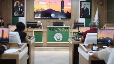 Toplantıya, Belediye Eş Başkanı Mehmet Nuri Güneş başkanlık etti. Toplantıda,