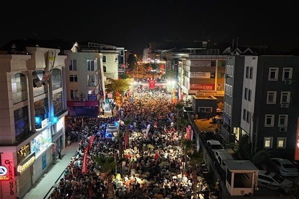 Sancaktepe buluşması, Kuzey Irak’ta şehit olan 12 askerimiz için saygı