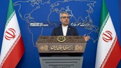 Bakanlıktan yapılan açıklamada İran Dışişleri Bakanlığı Sözcüsü Baghaei’nin, ABD'nin İran'dan
