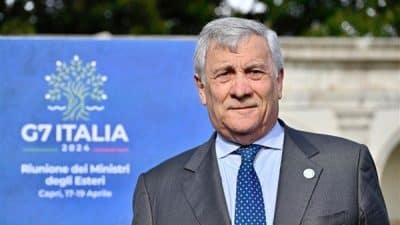 İtalya Başbakan Yardımcısı ve Dışişleri Bakanı Tajani, yeni seçilen EPP