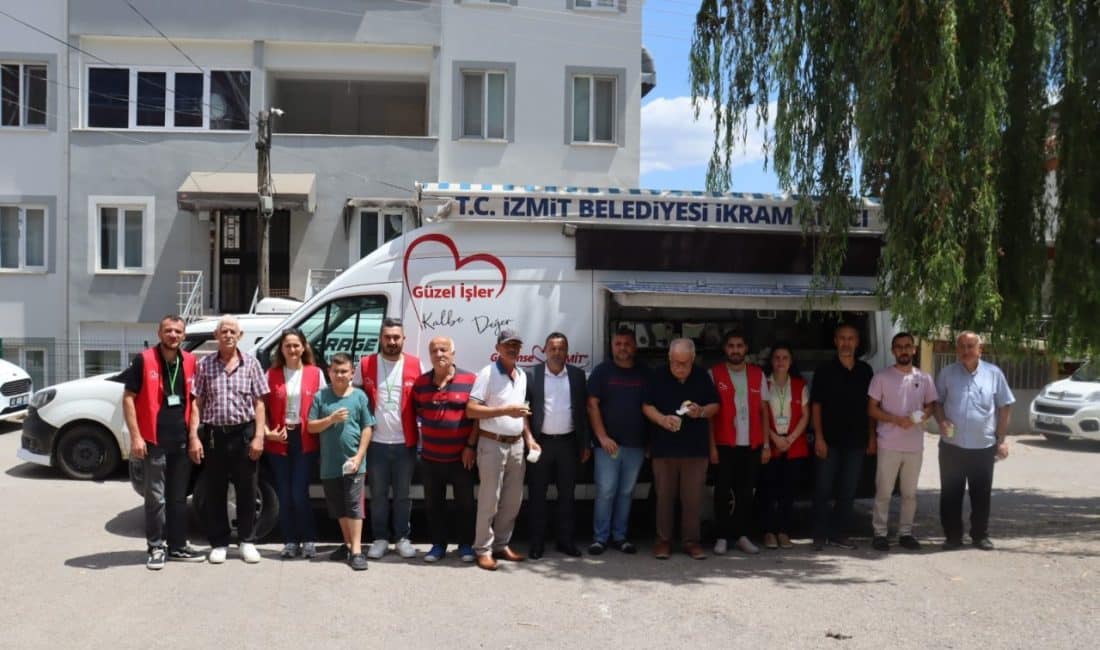 İzmit Belediyesi tarafından her hafta farklı bir mahallede gerçekleştirilen Cuma