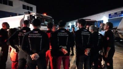 Türkiye'de orman yangınlarıyla mücadele sürüyor. Ağır Seviye Arama Kurtarma akreditasyonu