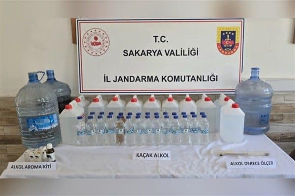 Sakarya İl Jandarma Komutanlığı ekiplerince Karasu ilçesinde kaçakçılıkla mücadele kapsamında