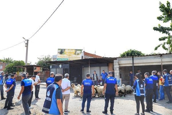 Kayapınar Belediyesi Zabıta Müdürlüğü, Tarım ve Orman Bakanlığı'nın "şap hastalığı"