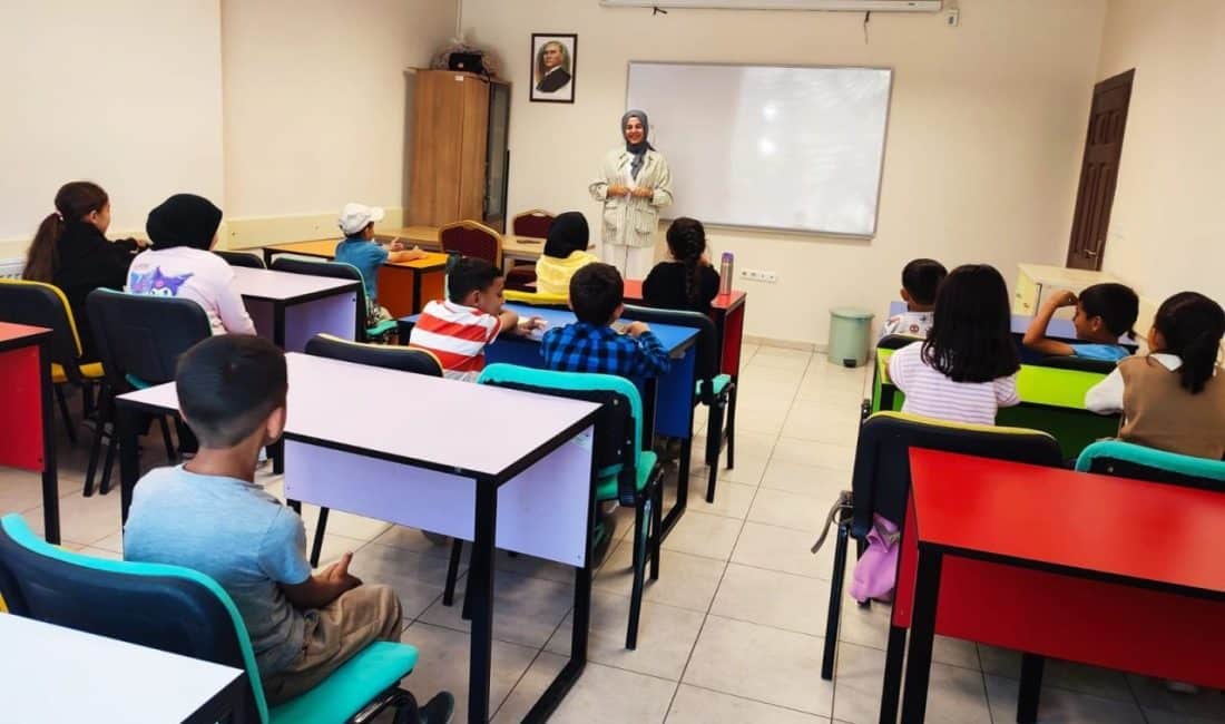 KAYMEK Yaz Okulu kapsamında Genç KAYMEK Gençlik Merkezleri’nde 3 bin