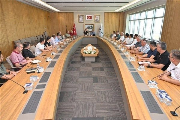 Yapılan denetime ilişkin açıklamada bulunan Kayseri OSB Başkanı Mehmet Yalçın,