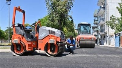 Şehzadeler ilçesi Kazım Karabekir Mahallesi’nde yaklaşık 3 bin ton sıcak