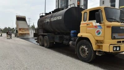 Kepez Belediyesi Fen İşleri Müdürlüğü ekipleri, Habibler Mahallesi 5728 ve