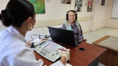 Merkezden faydalanan kursiyerlere yönelik gerçekleştirilen hizmet kapsamında, 65 yaş üstüne