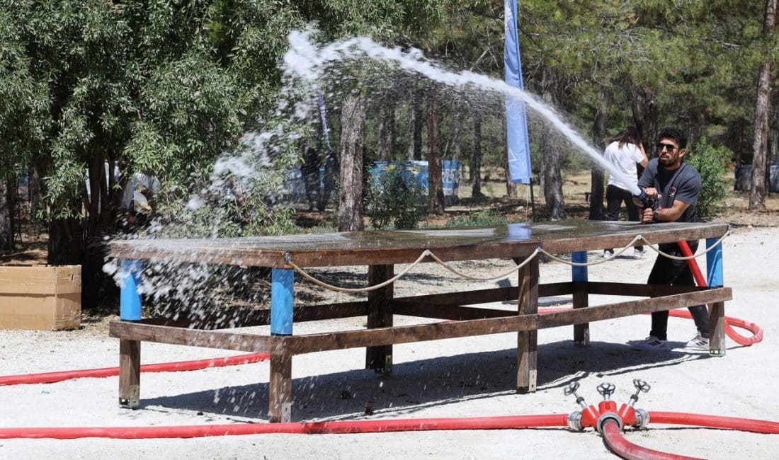 Konya Büyükşehir Belediyesi tarafından afet bilinci, takım çalışması ve hızlı