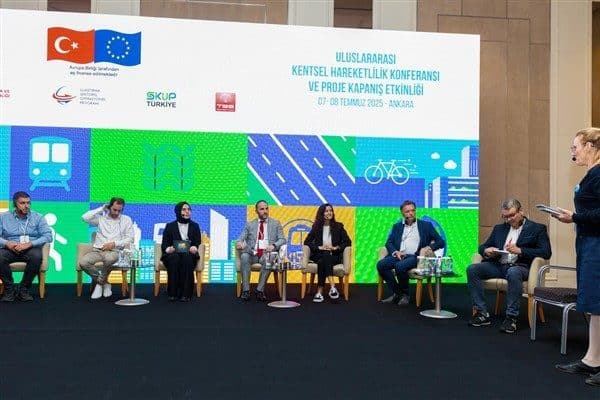 Uluslararası Kentsel Hareketlilik Konferansı ve SKUP Türkiye Projesi kapanış etkinliği,