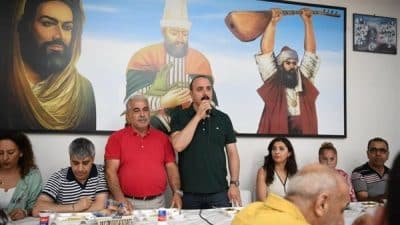 Konyaaltı Belediye Başkanı Kotan, Yas-ı Muharrem’in on ikinci gününde Pir