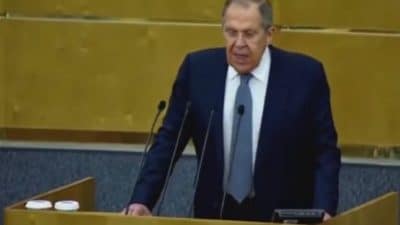Lavrov, "Biz bununla özellikle ilgilenmiyoruz, ancak bunu yüksek sesle haykırıyorlar,