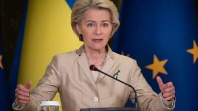 Avrupa Birliği (AB) Komisyonu Başkanı Ursula von der Leyen, Bulgaristan'a