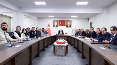 Mardin Valisi ve Büyükşehir Belediye Başkan Vekili Tuncay Akkoyun başkanlığında,