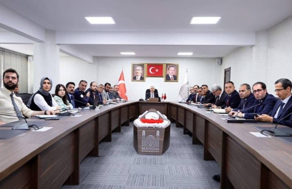 Mardin Valisi ve Büyükşehir Belediye Başkan Vekili Tuncay Akkoyun başkanlığında,