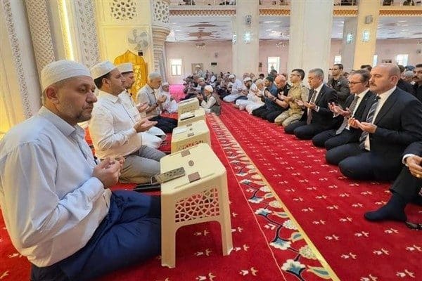 Mardin İl Müftülüğü tarafından düzenlenen program kapsamında Mevlid-i Şerifler okundu,