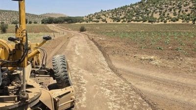 Atlıca (Ziyareta Hesp) ve Bilge (Zanqirt) mahallelerinde yol açma, genişletme