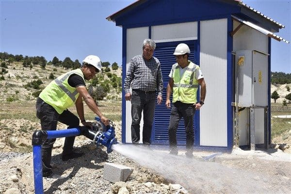 Vatandaşlara sağlıklı, sürdürülebilir ve kesintisiz içme suyu temini için çalışmalarına