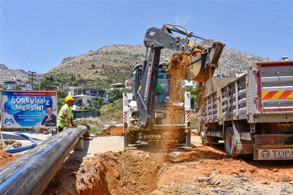 MESKİ Genel Müdürlüğü, Aydıncık ilçesinin içme suyu altyapısını modernize etmek