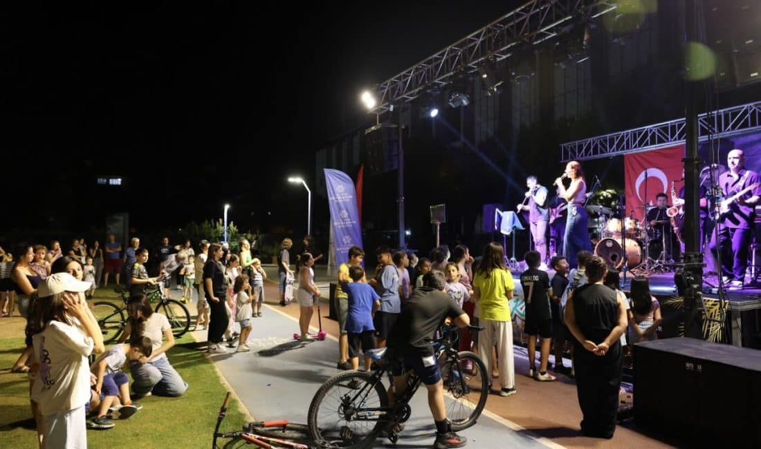 Aydın Büyükşehir Belediyesi, “Yaz Konserleri” kapsamında bu kez Efeler ilçesi Mimar Sinan