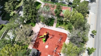 Bu çalışmaların son örneği ise Oğuzlar Mahallesi’nde bulunan Onur Parkı’nda