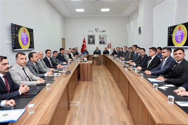 Ordu Valiliği'nden yapılan açıklamaya göre Valilik Toplantı Salonu'nda gerçekleştirilen toplantıya,