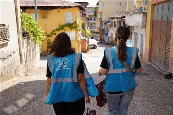 Orhangazi Belediye Başkanı Bekir Aydın’ın kontrolünde gün boyu süren çalışmalarda