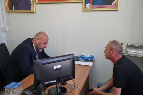 Düzenlenen buluşmaya vatandaşlar ilgi gösterdi. İlgili Belediye birim müdürleri ve